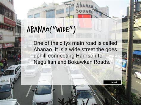 baguio street names|Baguio City's Ibaloi Street Names .